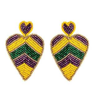 Pendientes de Cuentas de Semillas Hechos a Mano de Primera Calidad, Joyería Ligera y Moderna para Mujer al Mejor Precio - Product Image 2