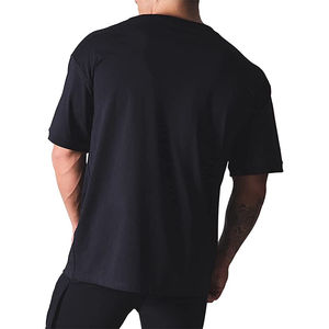 T-shirt personnalisé pour hommes de haute qualité 240 grammes de tissu surdimensionné respirant séchage rapide conception sérigraphiée T-Shirt blanc vente en gros - Product Image 2
