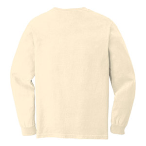 เสื้อยืดแขนยาวสีพื้นสำหรับผู้ชายสีพื้น - Product Image 6