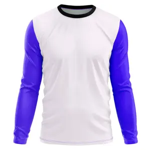 Free Shipping Custom wholesale solid level less men long sleeve t shirt cheap OEM Customize long sleeve t shirt suppliers
