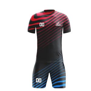 Tenue de football professionnelle de tournoi, vendeur Alibaba vérifié, faible MOQ, prix de gros, avec logo personnalisé, respirante - Product Image 1
