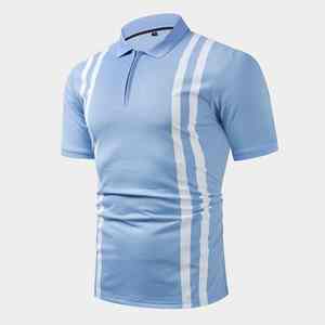 Polos de algodón personalizados al por mayor de fábrica OEM profesional, camiseta Polo OEM con logotipo bordado personalizado de alta calidad para hombre - Product Image 2