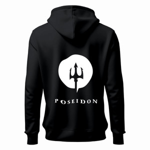 เสื้อฮู้ดแบบสวมหัวโอเวอร์ไซส์ผ้าฟลีซไม่มี100% คาดไหล่ผ้าคอตตอน - Product Image 5