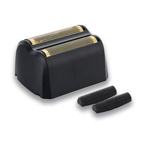 1 Paquete de Repuesto de Alta Resistencia para Afeitadora Eléctrica de Doble/Triple Cuchilla, Barra de Corte de Lámina Dorada, Lavable, Alimentación USB, para Afeitado Facial - Product Image 1