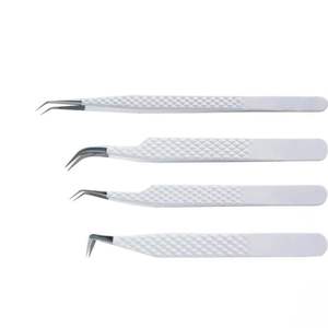 Juego de Pinzas para Pestañas HASIBI NAQIBI SURGICAL CORPORATION, Acero Inoxidable, Punta de Fibra, Extensión de Pestañas, Volumen Profesional, Aislamiento - Product Image 3