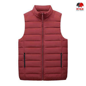 Gilet matelassé respirant imperméable anti-boulochage personnalisé Ryan Pro Gear pour hommes avec logo frontal, service OEM - Product Image 3
