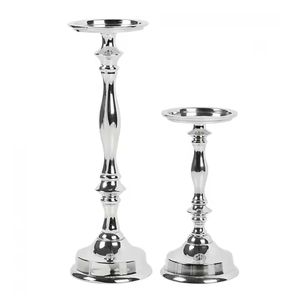 New Decorative Metal Candle <b>Pillar</b> Holder Black Color For Home Wedding Christmas Tabletop <b>Lighting</b> Decor Handmade Bulk - Product Image 3