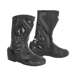 Nuevo estilo Motor Bike Racing Boots Cliente Motocicleta Cuero Race Boots Biker Racing Moto Zapatos de cuero - Product Image 1