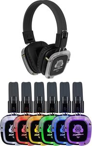 Casque de disco silencieux ORIGINAL Talent Prism avec changement de couleur - Product Image 3