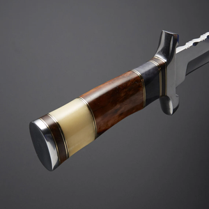 Cuchillo Bowie con mango G10 personalizado de alta calidad con hoja de acero D2 para supervivencia al aire libre Envío directo disponible - Product Image 5