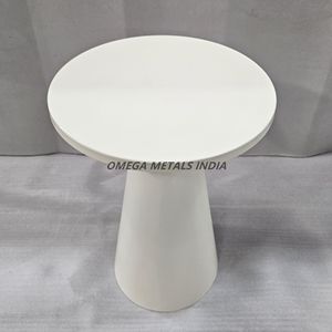 Mesa de centro de cono blanco de alta calidad, muebles elegantes y versátiles para salas de estar modernas, espacios de trabajo y decoración del hogar - Product Image 2