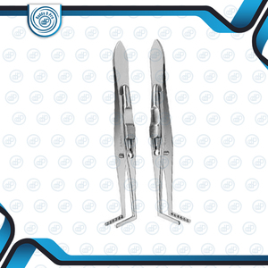 High Quality Microsurgery 1x <b>Silver</b> JAMESON MUSCLE FORCEPS 4 inch, 7 Teeth Holes 14mm Reusable BY <b>DADDY</b> D PRO CE ISO 9001 /13485 - Product Image 5