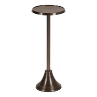 Table basse décorative pour la maison en aluminium argenté de haute qualité Design de barre d'accent latéral unique fabriqué en Inde