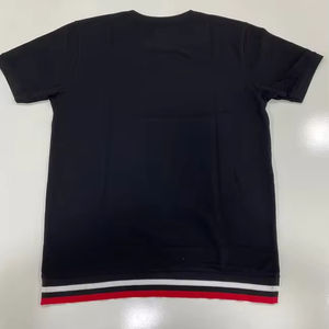 T-shirts pour hommes en coton 100% de haute qualité, personnalisables, OEM, anti-froissement, tricotés, écologiques, respirants, personnalisation de la quantité - Product Image 3