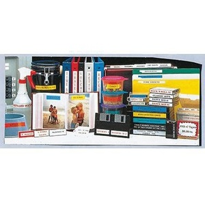 9mm X 8m Yellow/<b>Black</b> Label Tape for Office Use-Brother P-touch TZe-621 - Product Image 3