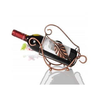 Porte-bouteille de vin en métal créatif porte-bouteille de vin unique en métal décoration de la maison printemps Tricycle Style support de vin - Product Image 1