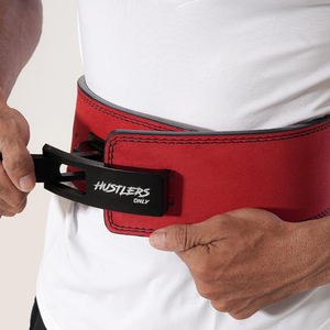 Vente en gros Cuir unisexe Logo personnalisé Sports Gym Workout Exercice Levier Ceinture d'haltérophilie Gym Ceinture d'haltérophilie - Product Image 5