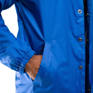 เสื้อโค้ทแขนยาวสำหรับผู้ชายเสื้อแจ็คเก็ตโค้ชแขนยาวออกแบบได้ตามต้องการ - Product Image 4