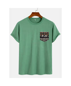 Prix de gros T-shirts pour hommes Logo sur mesure Col en O T-shirts pour hommes T-shirt design noir pour hommes - Product Image 1