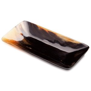 Bandeja de cuerno de Búfalo con aspecto atractivo de excelente calidad Bandeja de cuerno de Búfalo con diseño moderno Bandeja de servicio de cuerno de búfalo - Product Image 2