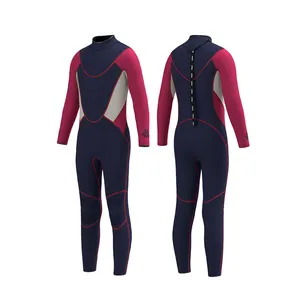 3mm Neoprene Kids Full Wetsuit Swimming Snorkeling Diving Suits 3mm Neoprene One Piece Kids Surfing Wetsuit