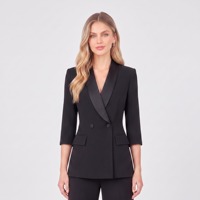 Ensembles de costumes pour femmes de plusieurs couleurs, en polyester, deux pièces, pour le bureau, la direction, la carrière, l'image d'entreprise