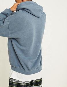 Sudadera clásica de algodón de 300 g/m² con efecto lavado ácido. Sudadera con capucha de forro polar premium de 500 g/m². Sudadera con Capucha de Bajo MOQ - Product Image 3