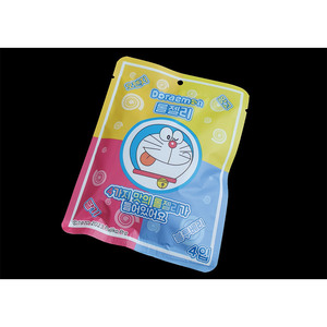 I VISION Doraemon Roll Jelly Bean 40g X 4 Piezas Sabor Afrutado Naranja Mango Fresa Arándanos Envueltos Individualmente - Product Image 5