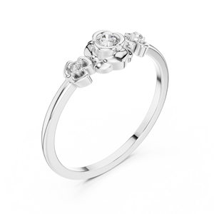 Pendientes CVD pequeños de 10K para mujer ligeros y certificados - Product Image 4