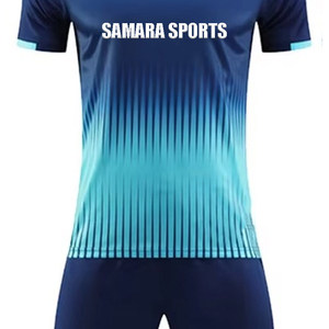 Ropa de calle personalizada Jersey sublimación camiseta de fútbol diseño logotipo bordado uniforme de fútbol conjunto - Product Image 5