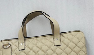 Bolso bandolera para ordenador portátil de cuero de vaca genuino 100% con correa ajustable y desmontable Maletín ejecutivo de oficina para damas - Product Image 4