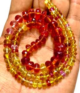 Mind Blowing Natural Citrine Yellow Gemstone Beads Mala Collar Hermoso Collar Citrine Gemstone Gift For Her On Festival - Product Image 3