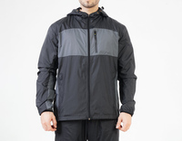 Survêtements d'hiver imprimés pour hommes, 100 % coton, coupe-vent, respirants, brodés, style patchwork, avec logo personnalisé, pour la course et la gym