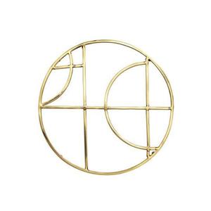 Handmade <b>Trivet</b> Elegant Classic Round Red P.coated Stylish Vintage Fancy Decorative Customized logo Print Antique <b>Trivet</b> - Product Image 2