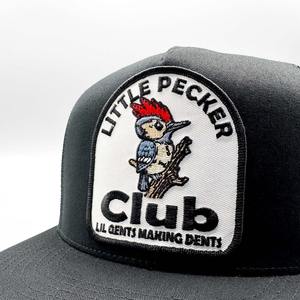 Custom PatchLittle Pecker Club Little Trucker Cap Personalizado 3D Bordado Unisex Malla Trucker Hat Snapback Hip Hop Sombreros para los hombres - Product Image 2