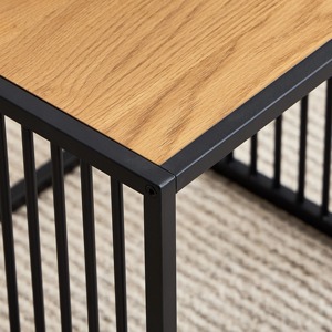 Table élégante en bois et en métal parfaite pour la chambre à coucher, le salon, la table basse et l'affichage fabriqués à la main en Inde - Product Image 4