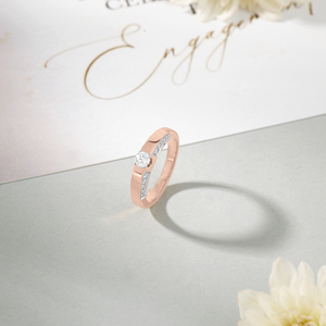 Bague de fiançailles en diamant pour homme - L'éternité commence - Product Image 2