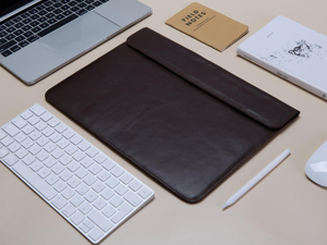 Stylish Handmade Durable Portable Crazy Horse Leather <b>Laptop</b> <b>Sleeve</b> Vintage for Work Office and Everyday Travel GLS-0290 - Product Image 3