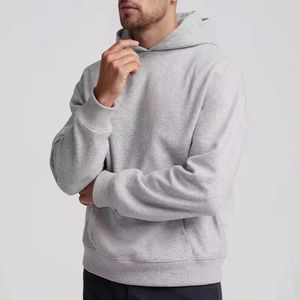 High Quality Regular Sleeve Cotton <b>Black</b> Embroidery <b>Plain</b> Dyed Winter Breathable 400g <b>Men's</b> Hooded Sporty Fleece <b>Hoodies</b> - Product Image 6