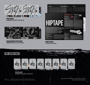 STRAY KIDS - [ SKZHOP HIPTAPE (HOP) ] (Versión Acordeón) Álbum de KPOP Más Vendido en Corea - Product Image 5