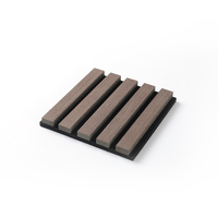 Lamelle en MDF Akupanel panneaux muraux insonorisants en placage de bois panneaux acoustiques pour animaux de compagnie pour plafond