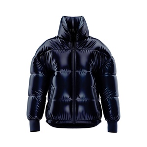 Chaqueta Acolchada con Capucha para Hombre al por Mayor, Estilo Urbano, Forma de Corazón, Transpirable, Cálida y Acogedora - Product Image 3