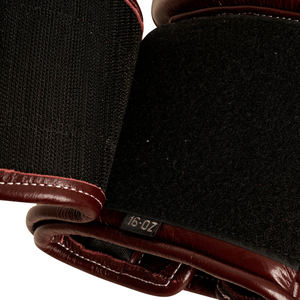 Gants de boxe en cuir marron vintage OEM nouveauté vente en gros gants de boxe en cuir PU et gants de kickboxing - Product Image 4