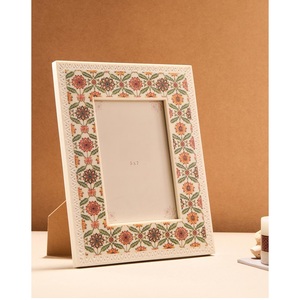 Marco DE FOTOS artesanal de resina con pintura de incrustaciones decorativas impresas para fotografía doméstica Farme - Product Image 3