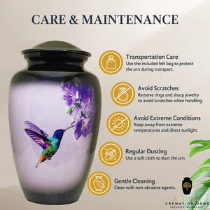 Urne funéraire personnalisable, écologique, de style européen, sur le thème de la colombe, pour les funérailles - Product Image 5