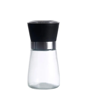 Botella de vidrio de 2024 gramos de sal del Himalaya Rosa certificada ISO de etiqueta privada 200 con tapa de plástico y molinillo de cerámica para cocinar - Product Image 5