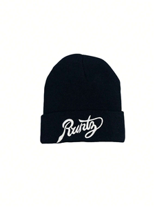 Opulentos gorros de otoño e invierno al por mayor para hombres y mujeres, tejido de lana con puños de punto exquisitamente cálido, - Product Image 3