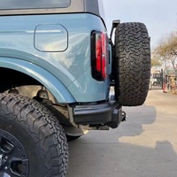 Pare-chocs arrière en acier LUMA 4x4 2021-2024 pour Ford Bronco 2/4 portes avec crochet de remorquage, état neuf, accessoires tout-terrain