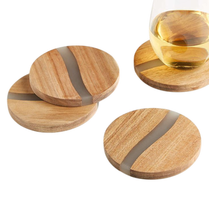 Juego de posavasos de madera más vendido, posavasos modernos hechos a mano, alfombrilla protectora para mesa de PC, mesas de café para hoteles, inauguración de la casa - Product Image 3