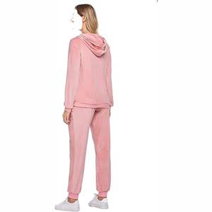 Conjunto Deportivo de Invierno Personalizado con Capucha, Ajustado, para Mujer, Transpirable, de Secado Rápido, Ropa Deportiva de Alta Calidad, Venta al por Mayor OEM - Product Image 2